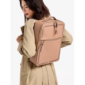 Calpak Kaya 15 inch Laptop Backpack in Caramel $118